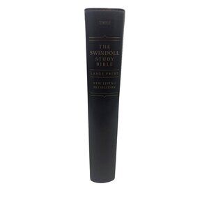 The Swindoll Study Bible NLT Large Print 2017 New Living Translation